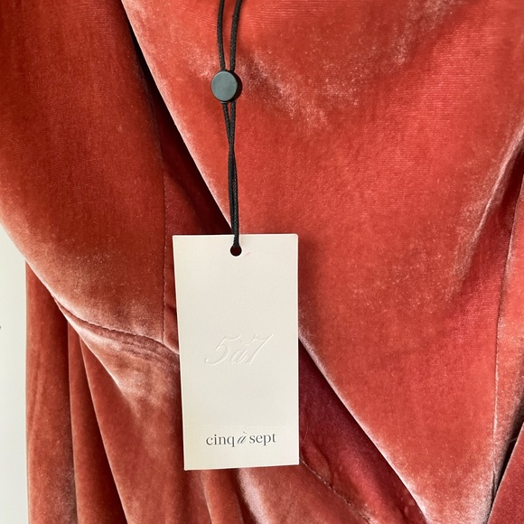 CINQ A SEPT | Kiki Velvet Mini Dress - Picture 8 of 11